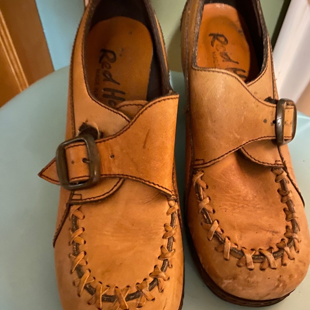 Vintage Redhot Clogs with heels